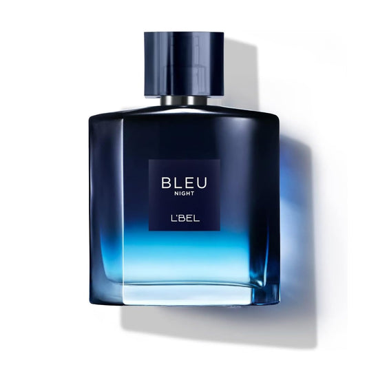 L'Bel Bleu Intense Night bottle for evening wear and lasting aroma.