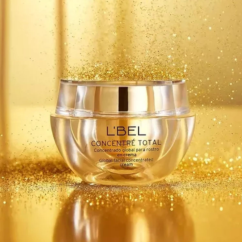 L'Bel Concentré Total in morning routine demonstrating quick absorption and refreshing feel.