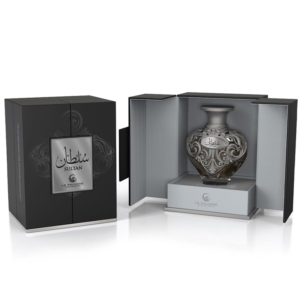 Le Falcone Sultan travel-friendly size fits evening and daytime routines.