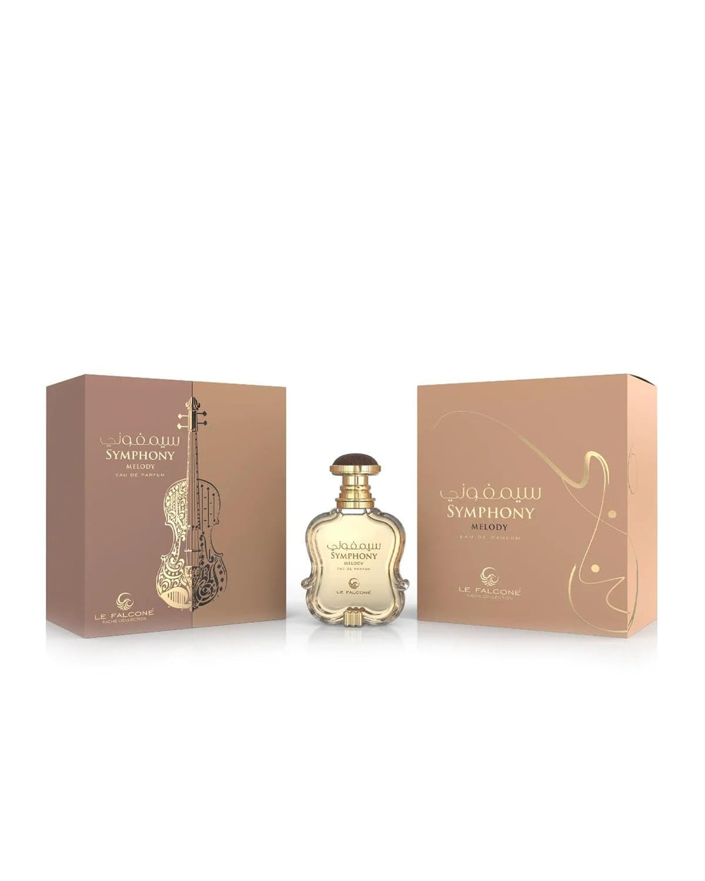 Le Falcone Symphony Melody rose essence evokes elegant florals and refined charm.