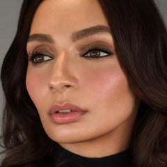 Swatch on skin showing sheer, buildable color and hydration