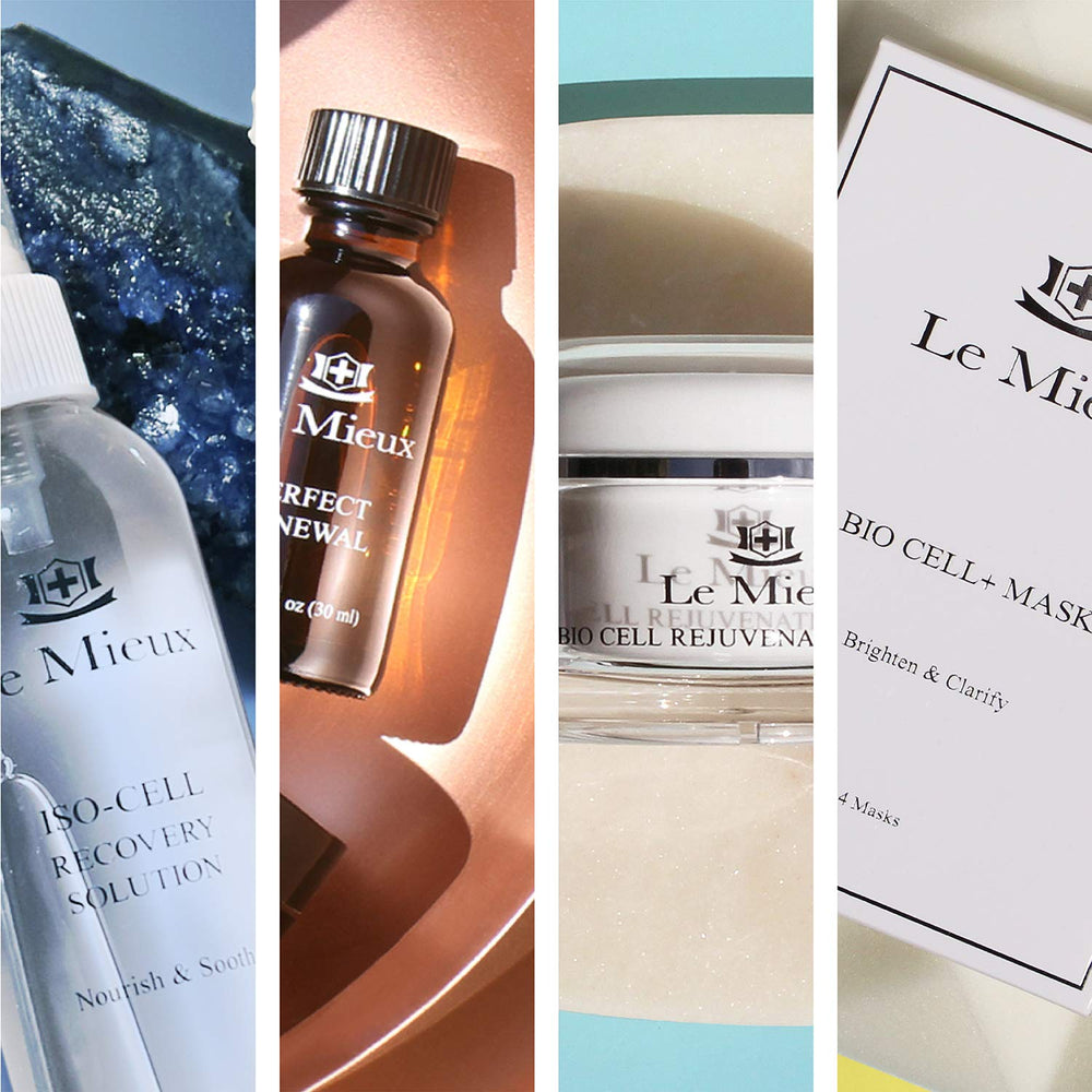 Le Mieux essence toner softening application with marine algae for skin refreshment