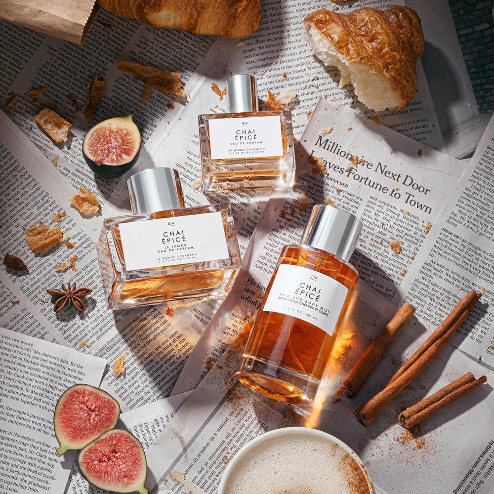 Le Monde Gourmand Chai Épicé product lineup signals a versatile collection.