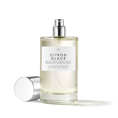 Citron Glacé mist spritzed on skin for a light, lasting fragrance