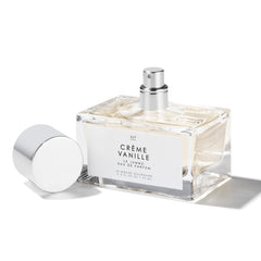 Le Monde Gourmand Crème Vanille 75 ml EDP bottle, amber sweetness for evening allure.