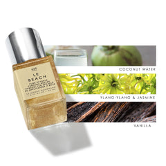 Le Monde Gourmand Le Beach Perfume Oil on skin showing subtle coastal fragrance