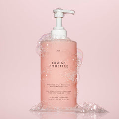 Le Monde Gourmand Strawberry Whipped packaging shows vegan cruelty-free formulation