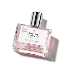 Le Monde Gourmand The de Goyave bottle with a vibrant guava-inspired scent
