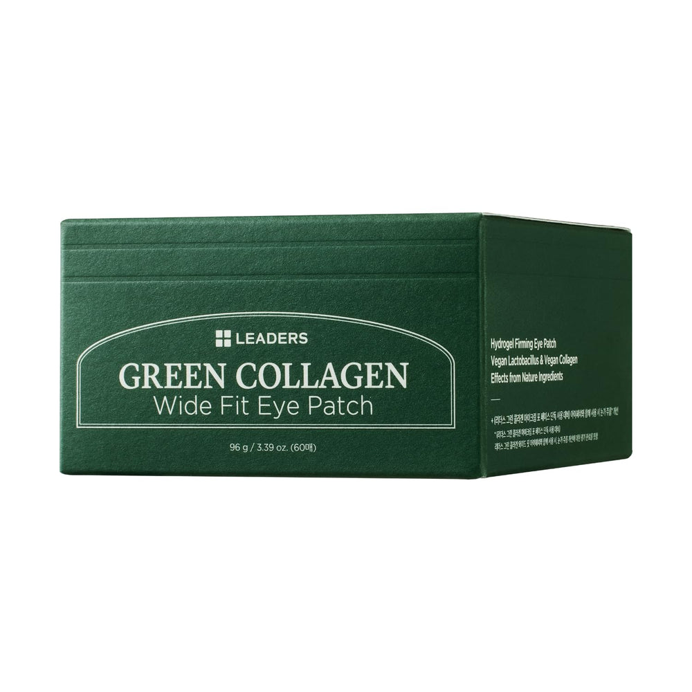 LEADERS Green Collagen Wide Fit Eye Patch application provides fast hydration and lifting-like effect.