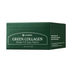 LEADERS Green Collagen Wide Fit Eye Patch application provides fast hydration and lifting-like effect.