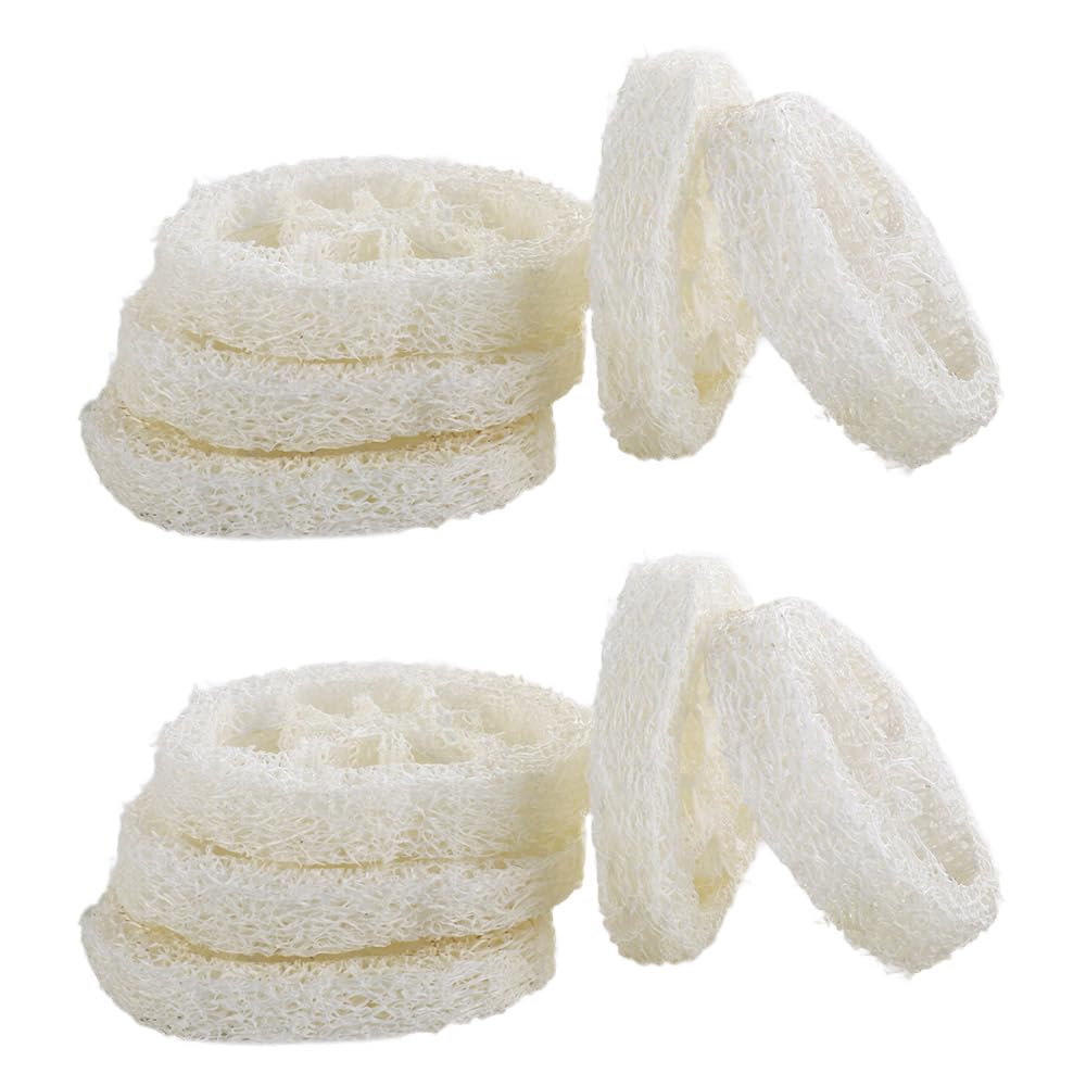 Leadigol natural loofah slice for body exfoliation and smooth skin