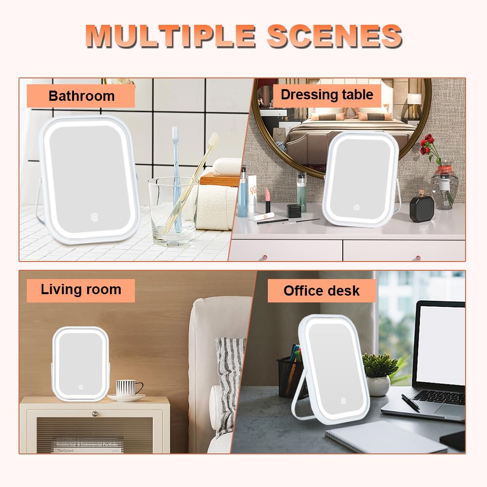 Leadzones vanity mirror durability tested for drops and impacts.