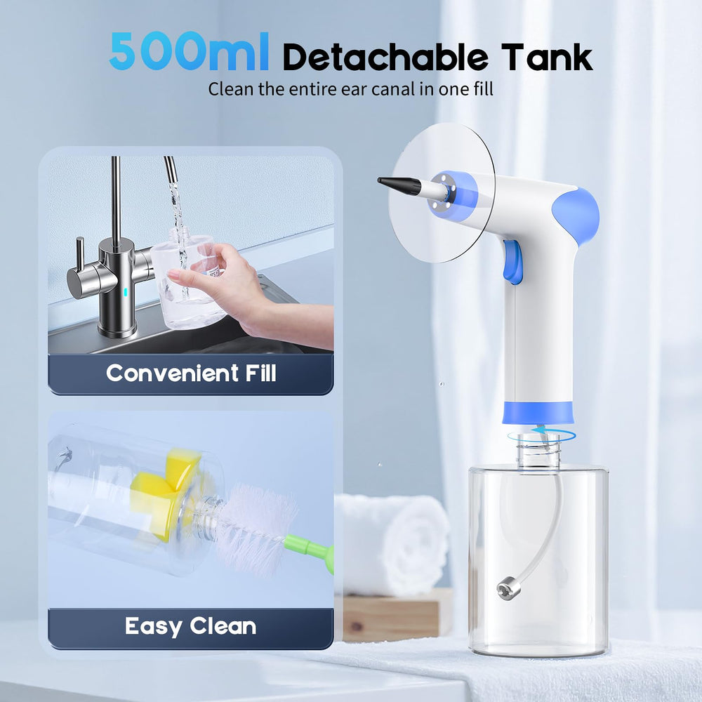 Lebbtl 500ml water bottle supports comfortable, steady irrigation.