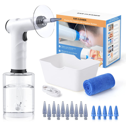 Lebbtl ear-cleaning kit with light indicator improves visibility during use.