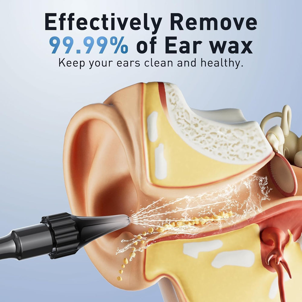 Lebbtl four cleaning modes toggle for customizable ear care