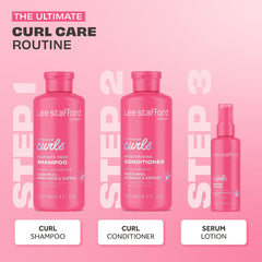 Lee Stafford For The Love Of Curls conditioner texture closeup showing shea butter