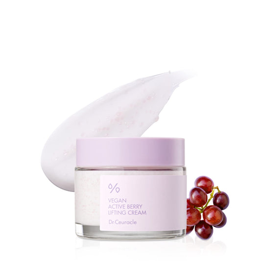 Leegeehaam Dr.Ceuracle Berry Lifting Cream jar delivers antioxidant hydration.