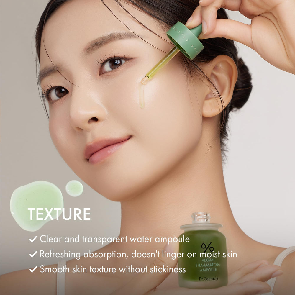 LeeGeeHaam Dr.Ceuracle peptide pore-tightening graphic illustrates refined pores.