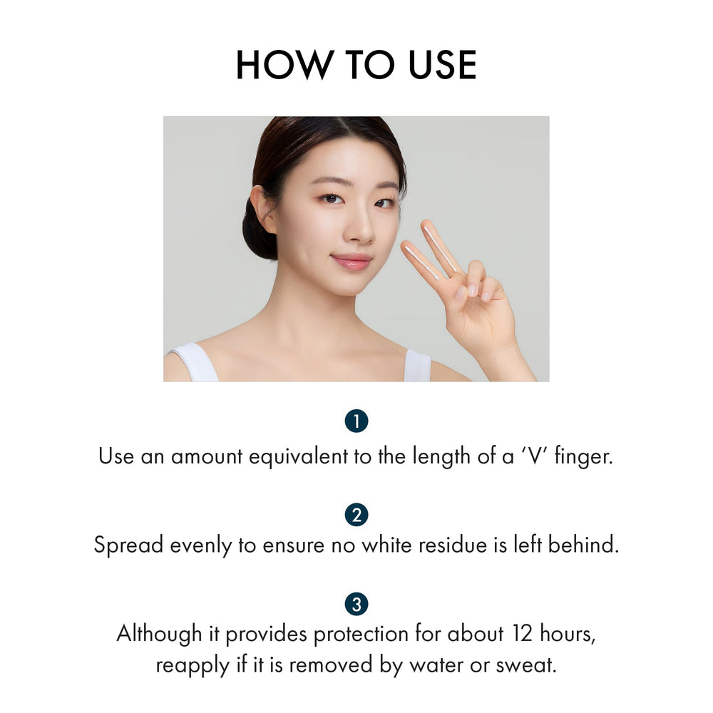 Dewy glow on skin after applying Leegeehaam Hydra Barrier sunscreen