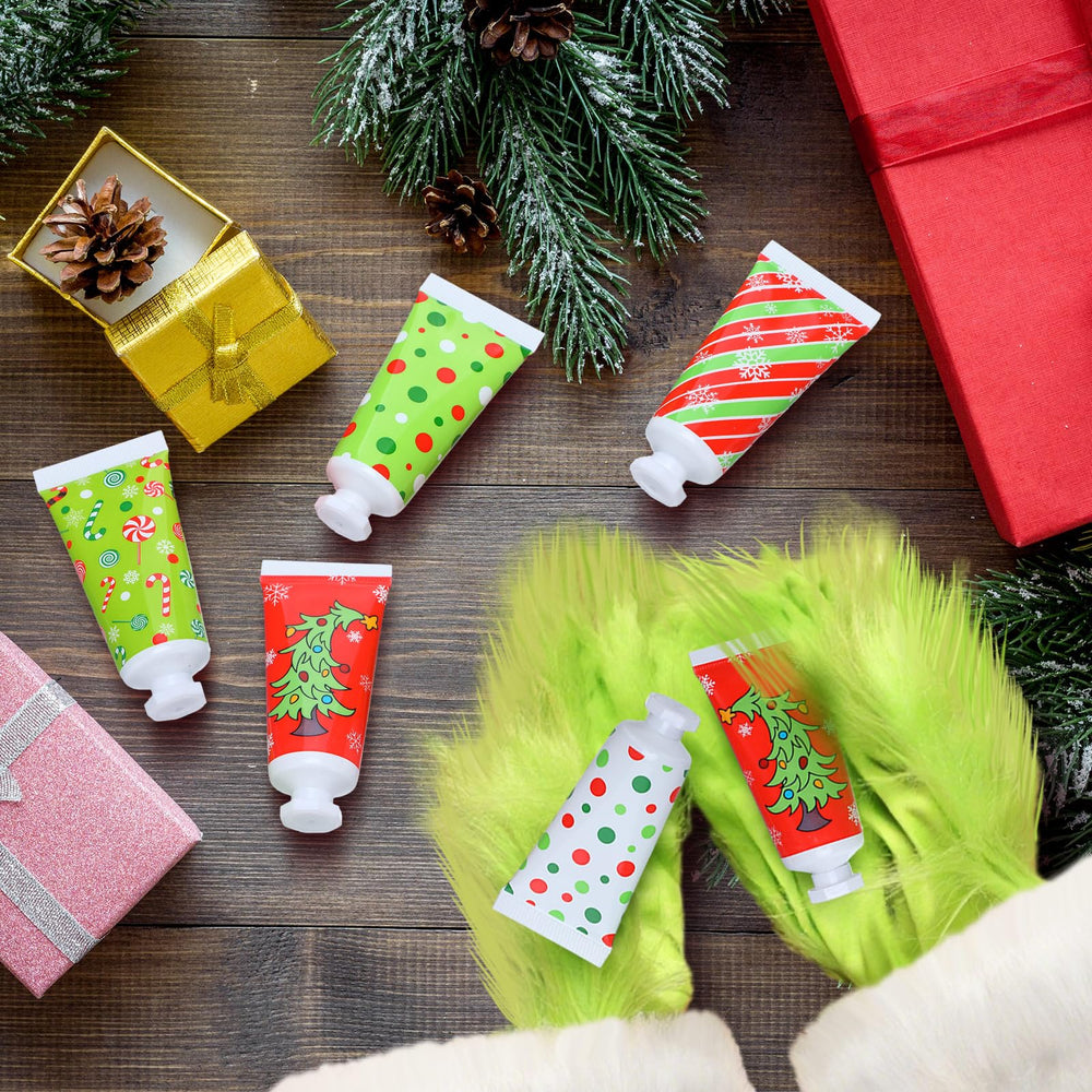 Leelosp Christmas hand cream orange aroma moisturizes busy hands daily.