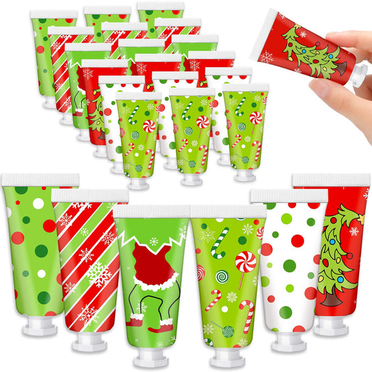 Leelosp Christmas hand cream with red-green packaging, ideal for stockings