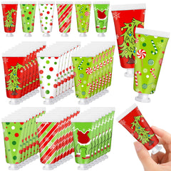 Leelosp Christmas hand cream set in red and green packaging, perfect for festive gifting.