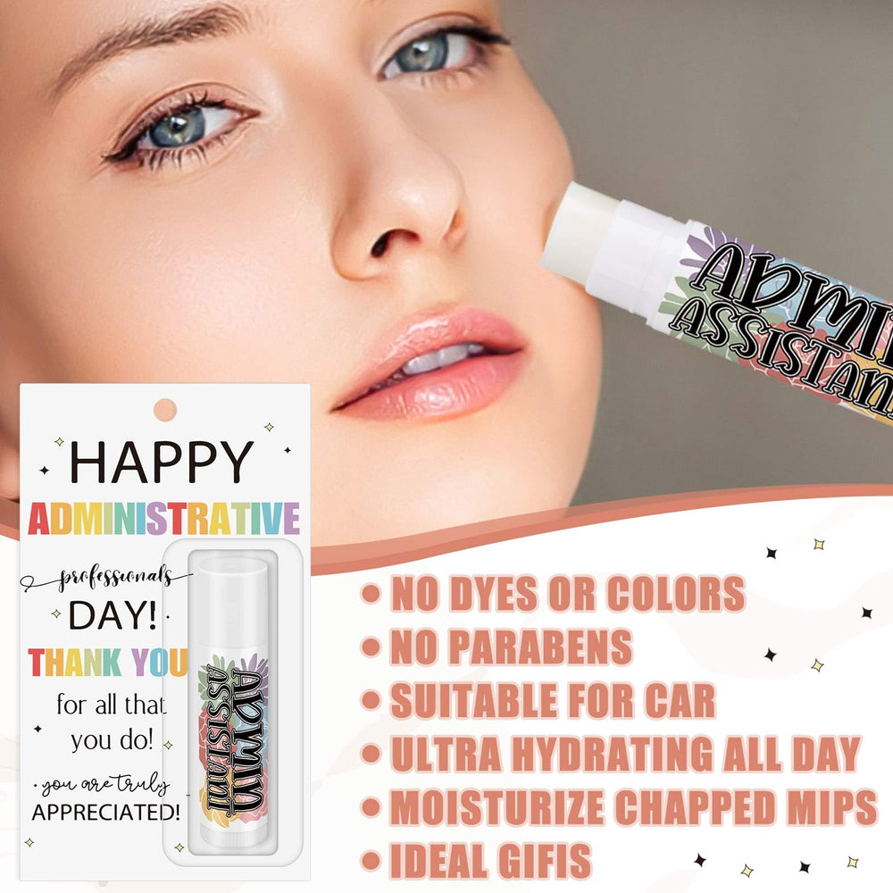 Leelosp individually wrapped lip balm, convenient on the go lip care.