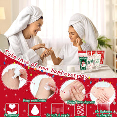 Leelosp vanilla milk apple hand cream delivers quick absorption and hydration
