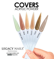 Legacy Nails durable finish provides long-lasting wear with a smooth, professional shine.