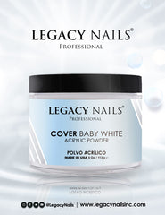 Legacy Nails easy application cover powder for quick, salon-quality results at home.