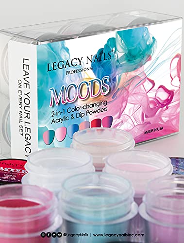 Legacy Nails Moods suited for professional salons and DIY home nails.