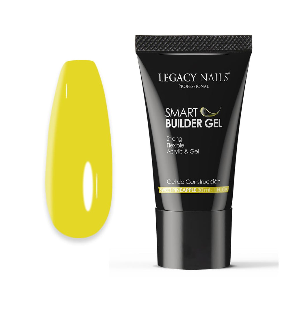 Legacy Nails Smart Builder Gel bottle 1oz for durable nail extensions.