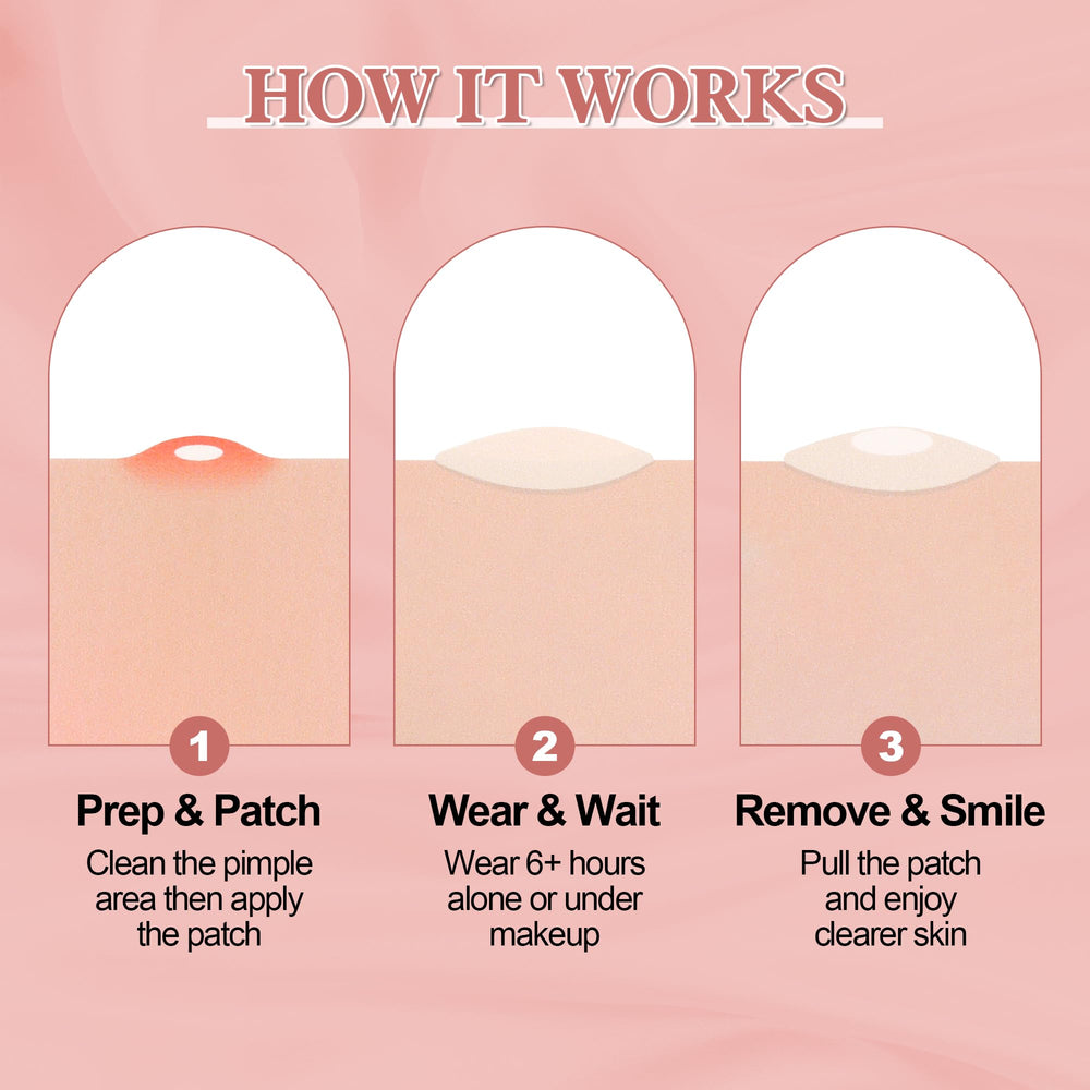 Legend Pick Super Patch translucent material blends discreetly with skin.