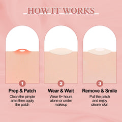 Legend Pick Super Patch translucent material blends discreetly with skin.