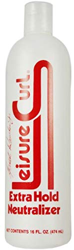 Leisure Curl Extra Hold Neutralizer bottle for setting curl patterns and long-lasting definition