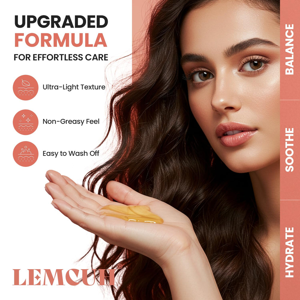 Lemcuh botanicals scent provides a refreshing note during your routine.