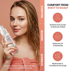 Lemcuh ingredients rosemary, tea tree and jojoba promote scalp health and nourished strands.