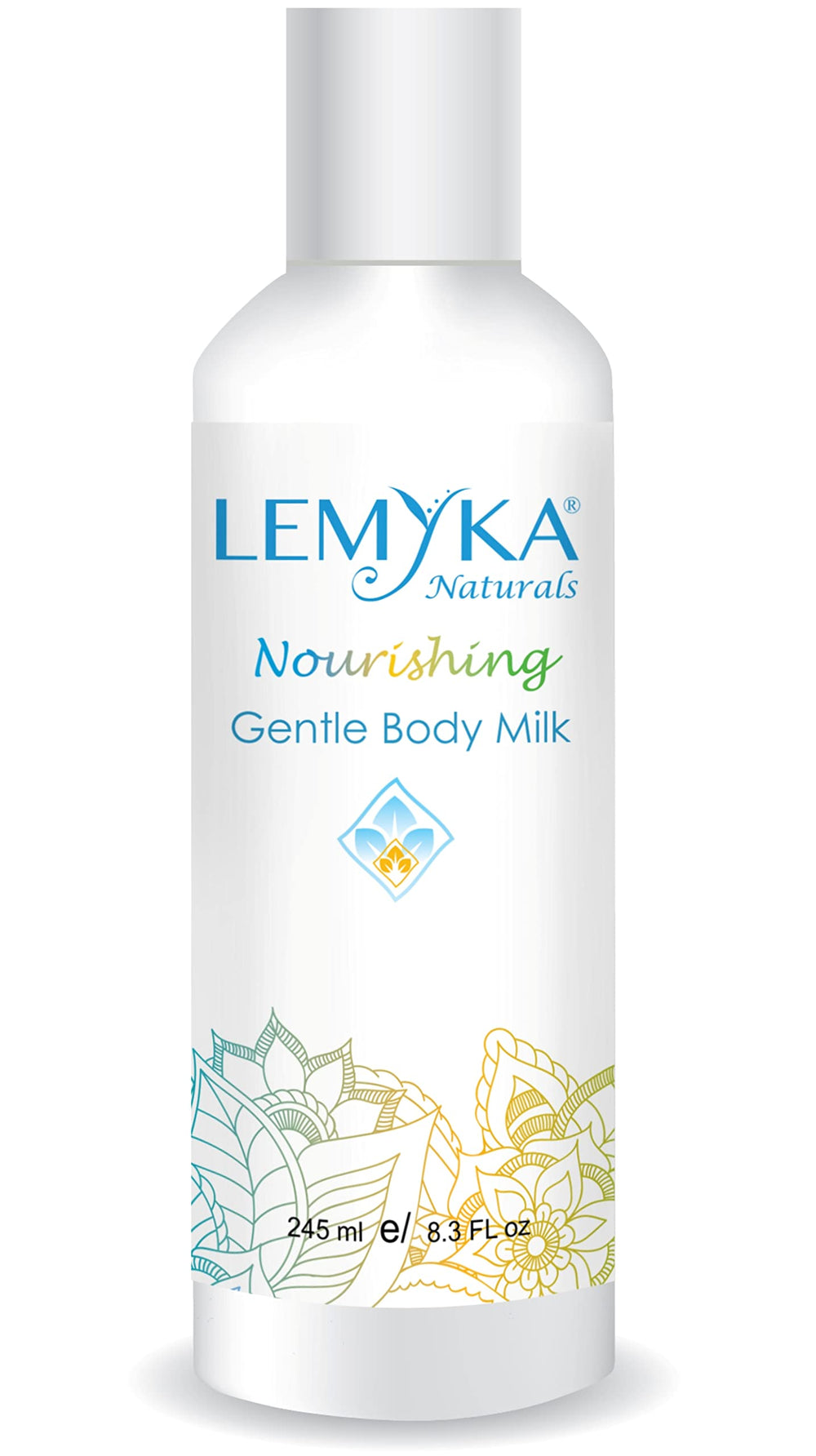 LEMYKA eczema body cream bottle offering daily hydration for sensitive skin