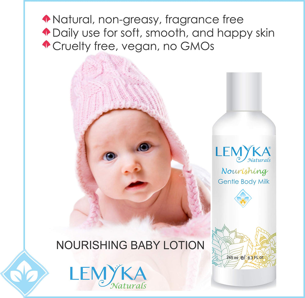 Packaging image of LEMYKA eczema body cream made in the USA
