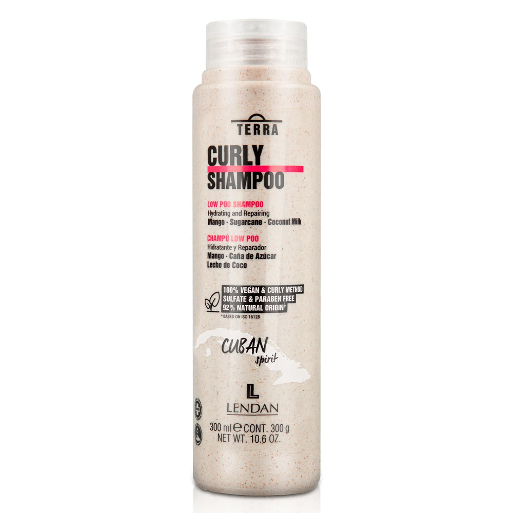 Lendan Curly Cuban Spirit Co-Wash Treatment jar for gentle hydration