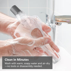 Lenura Quick Release—easy one-handed attachment for hassle-free nightly adjustments