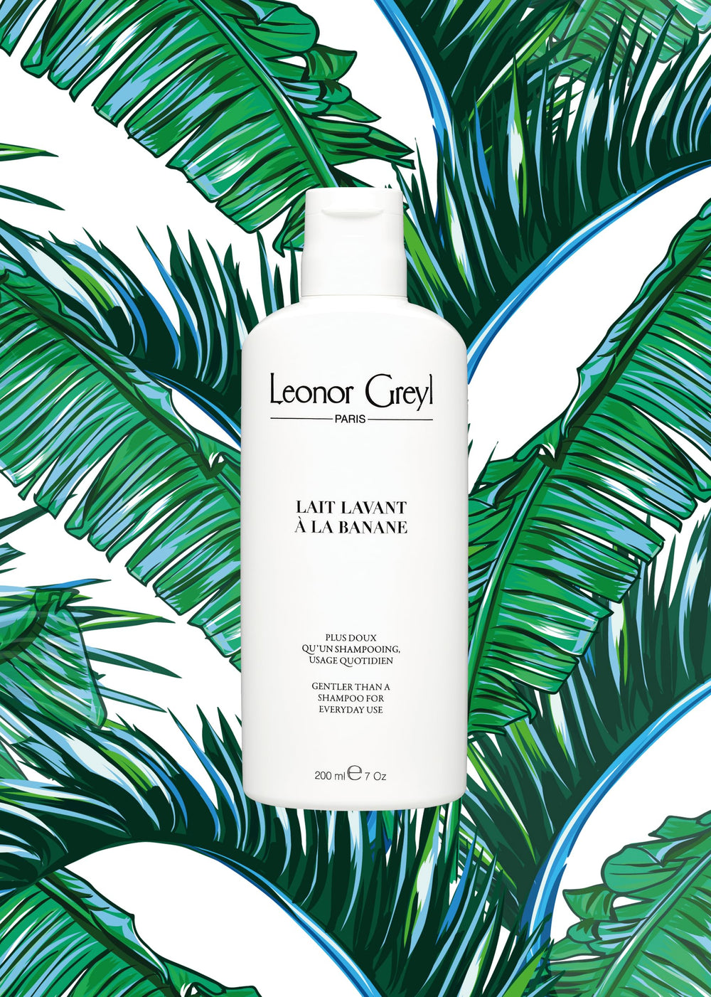 Hair looks softer and more manageable after washing with Lait Lavant.