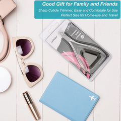 Easy-clean design of LePinko cuticle trimmer with protective shell