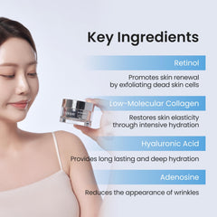 Lepique face and neck area prepared for overnight care