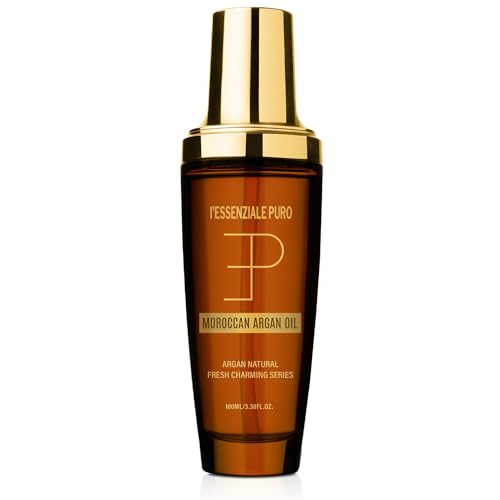 LEPURO Dubai premium argan oil bottle highlights luxurious hair care for a radiant shine