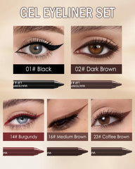 Lestpola versatile pencils work as eyeshadow, brow filler, or lip liner.