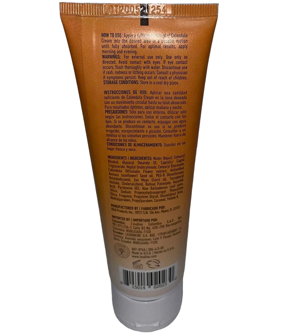 L’EUDINE Calendula Cream on skin provides hydration and barrier support