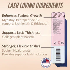 LeVaye Show Lash Serum tube and cap with clean, premium finish.