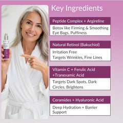 LeVaye Strateva RX dark spots brightening image suggesting improved skin tone.