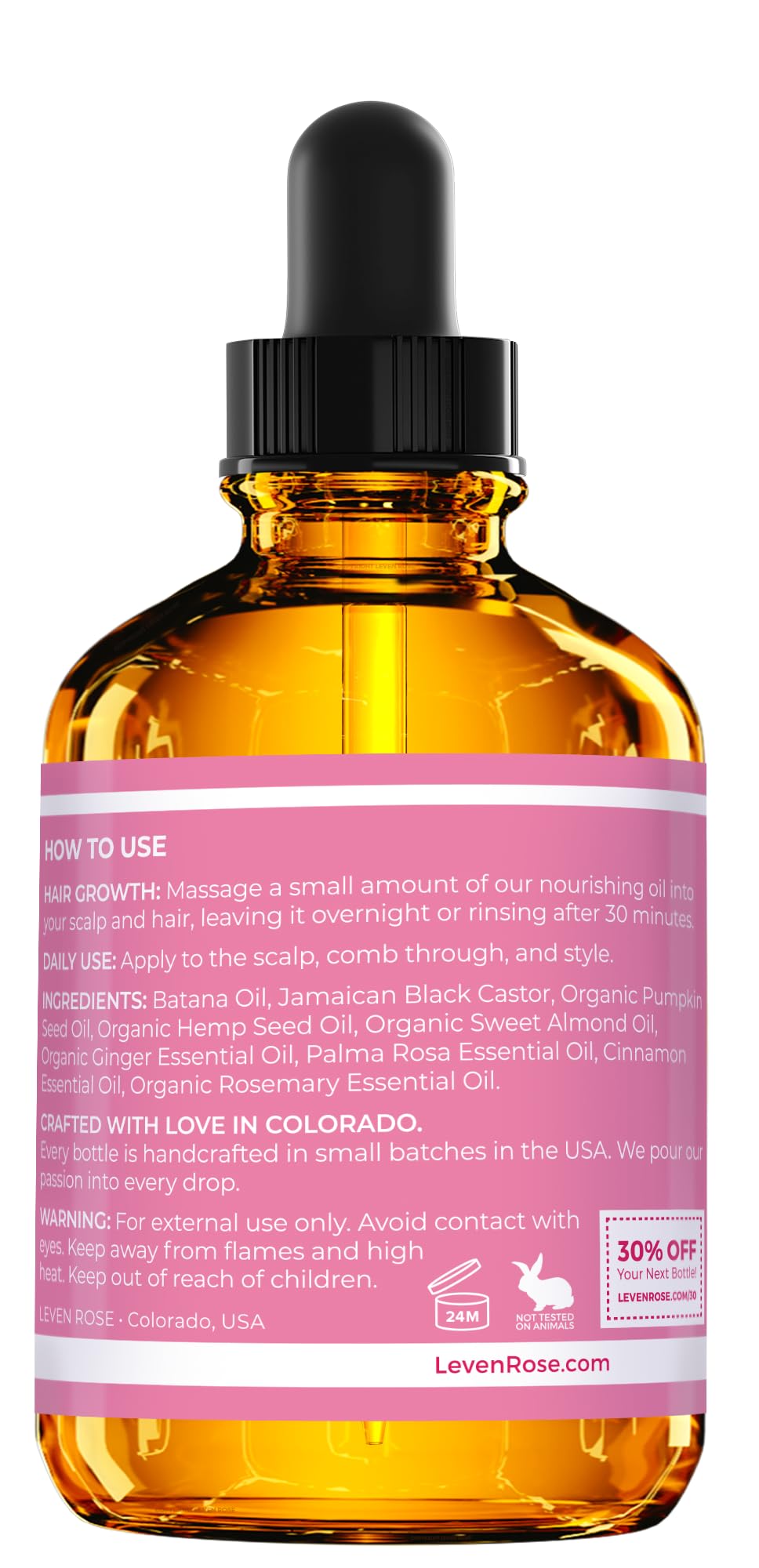 Leven Rose Batana Oil eco-friendly packaging and sourcing